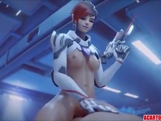 Overwatch adult movie ketika with dva and widowmaker: bayan clip 64